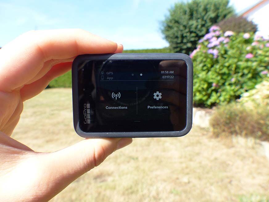 gopro hero 9 black batterie connexion